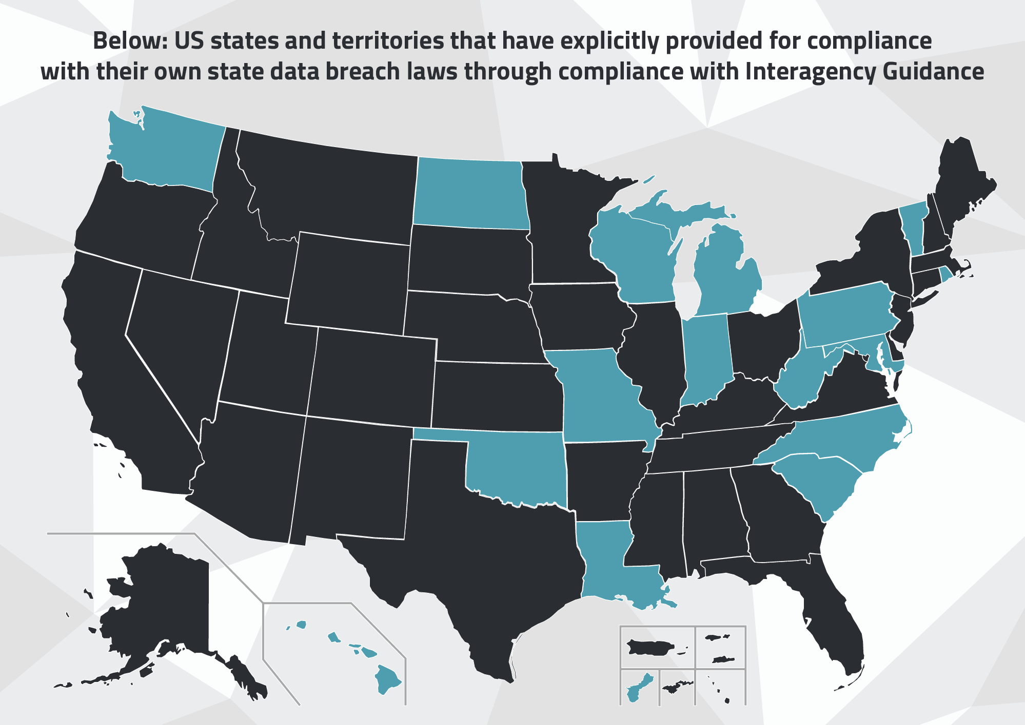 state and territories with Interagency Guidance