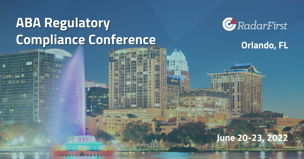 aba regulatory compliance conference | radarfirst