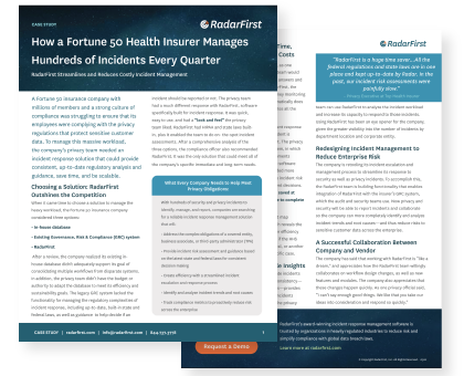 How a Fortune 50 Health Insurer Manages Hundreds of Incidents Every Quarter