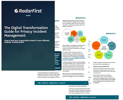 digital transformation guide radarfirst