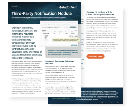 Third-Party Notification Module Datasheet Thumbnail