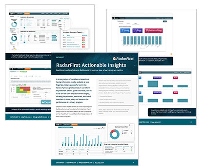 RadarFirst Actionable Insights