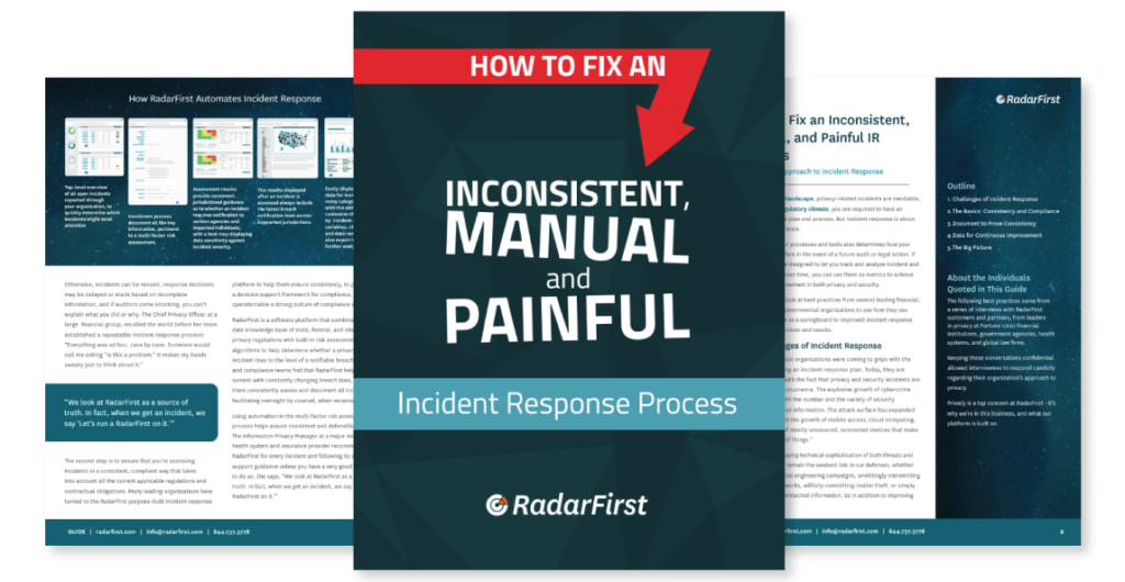 How to Fix an Inconsistent, Manual and Painful Incident Response Process Guide