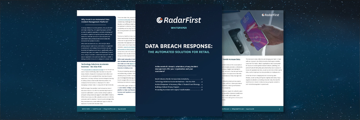 Trends & Technology for Retailers to Safeguard Brand Trust - Thumbnail for Data Breach Response: THe Automated Solution for Retail White Paper