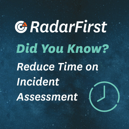 did you know reduce time radarfirst