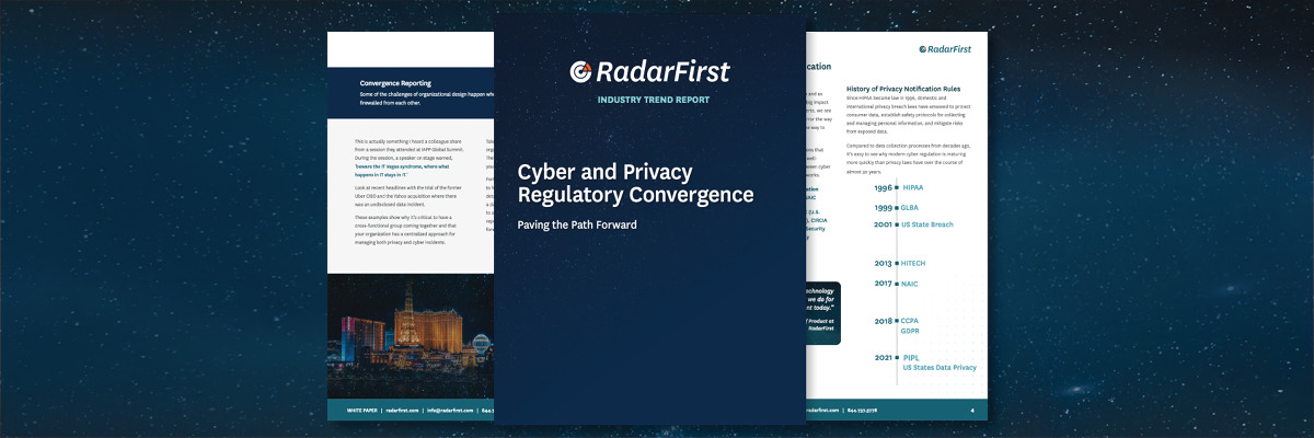 cyber and privacy regulation is converging | industry trend report cover