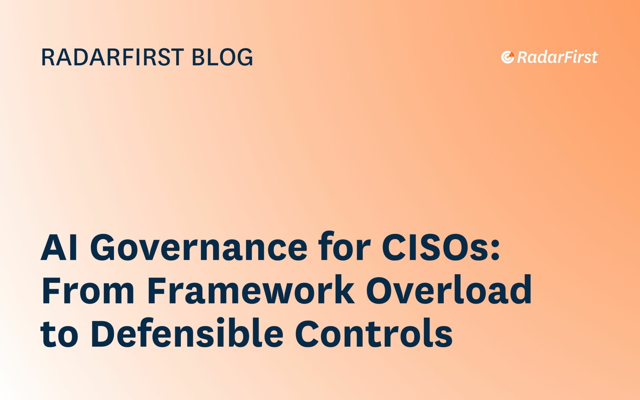Why AI Governance Falls to the CISO