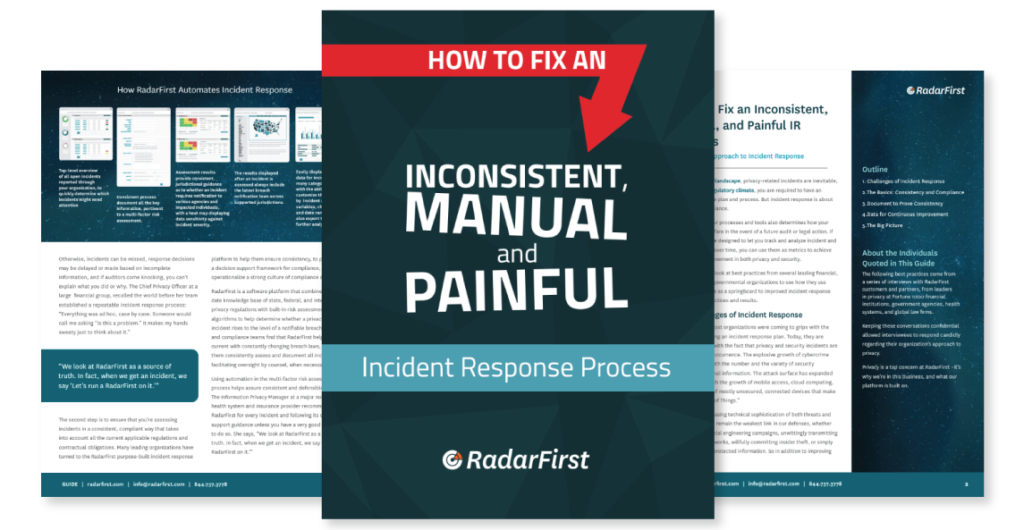 How to Fix an Inconsistent, Manual and Painful Incident Response Process Guide